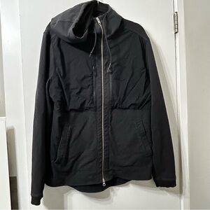 Men’s Lululemon Dispatch Hoodie Zipper Black Jacket size large